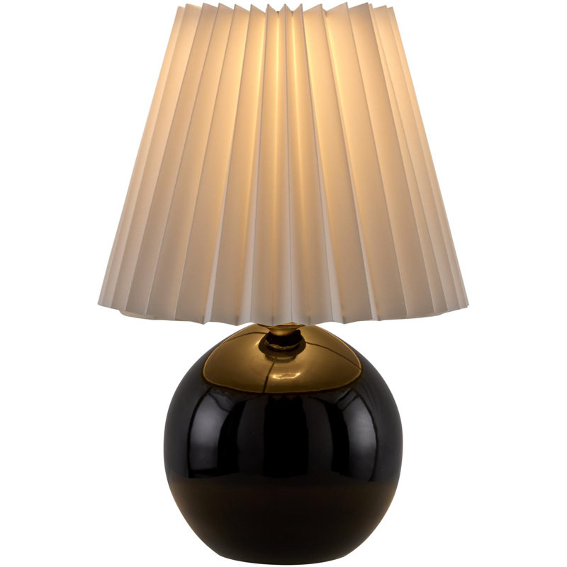 Nelie Accent Table Lamp, Black