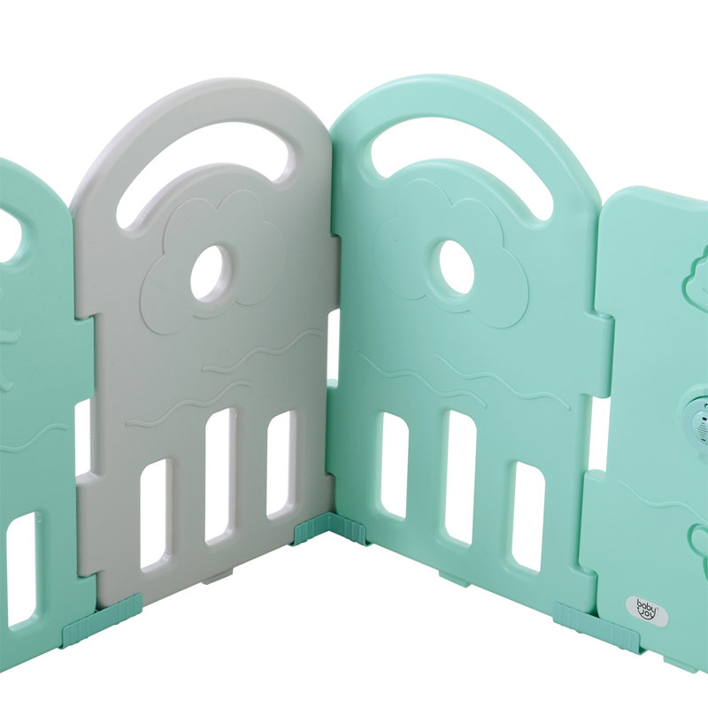 Barrière de sécurité pour enfants, Vert