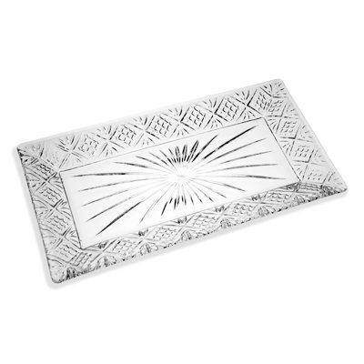 Dublin Crystal Rectangle Tray