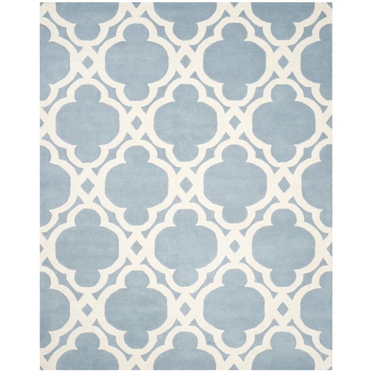 Carolene Hand Tufted Wool Geometric Rug