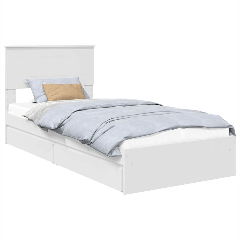Bed, Small Single (2'6), White