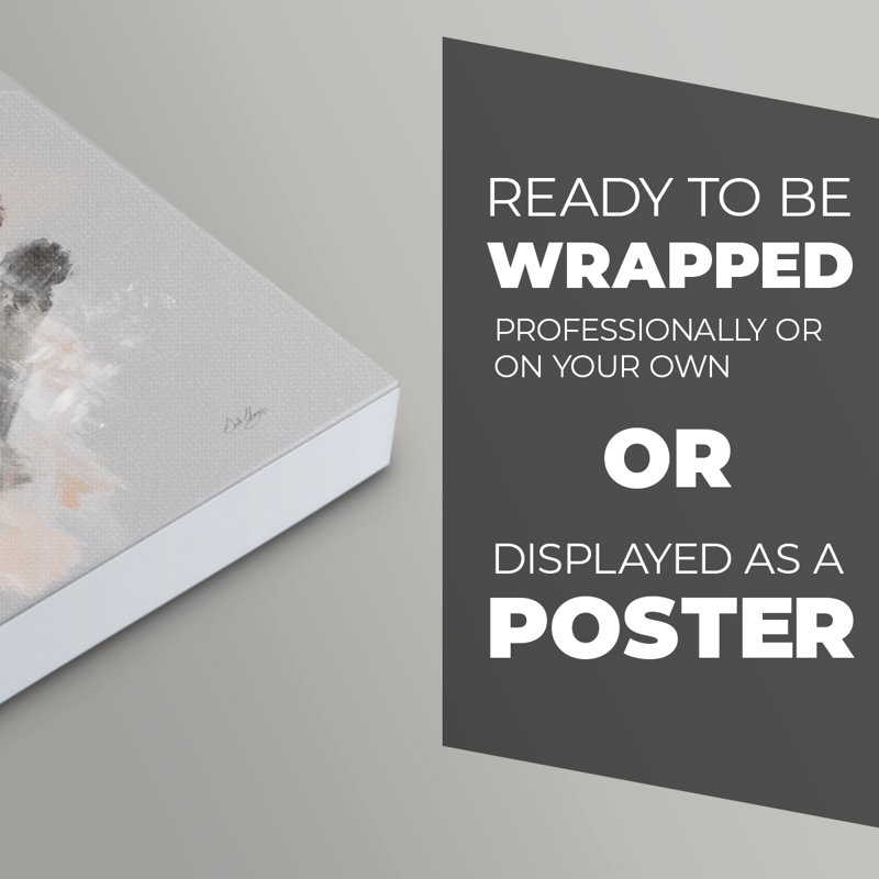 Afro Pop -Canvas Print Only - NOT FRAMED