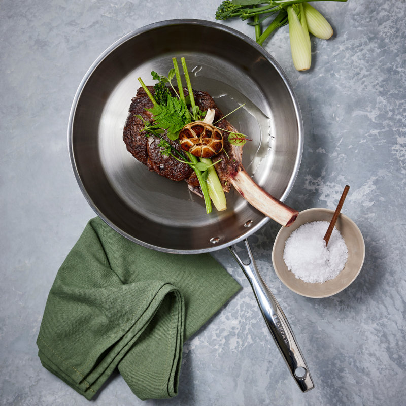 STS Stainless Steel Non-Stick Frying Pan, 28cm Frying Pan