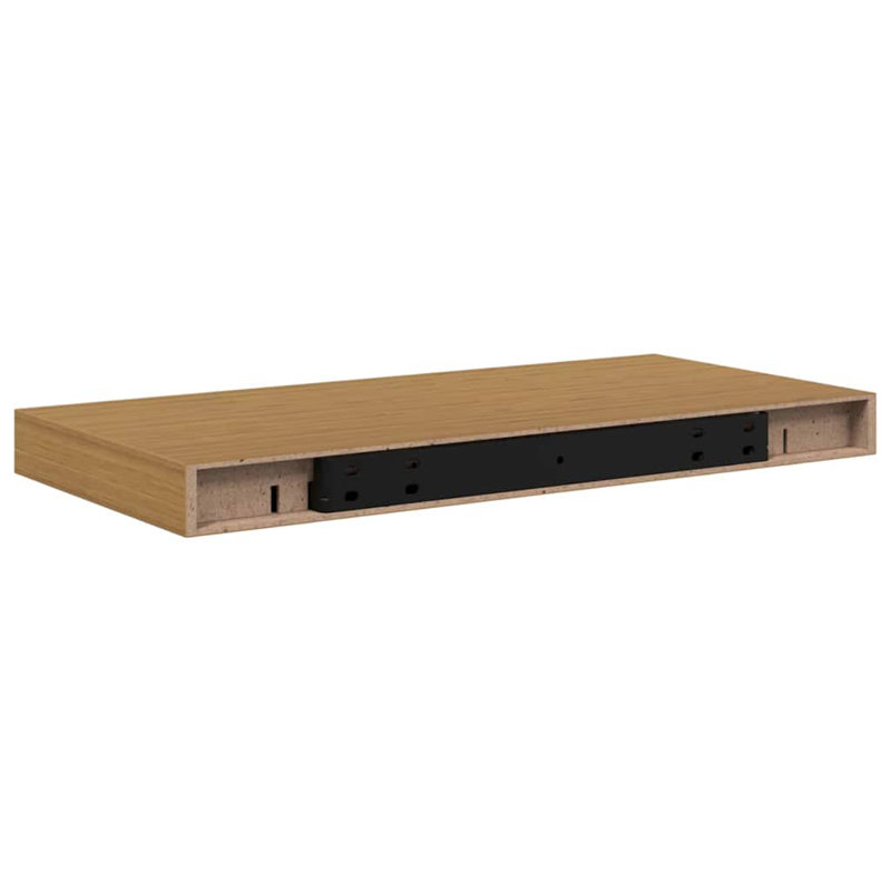 Floating Shelf, 4cm H x 50cm W x 23cm D, Beige