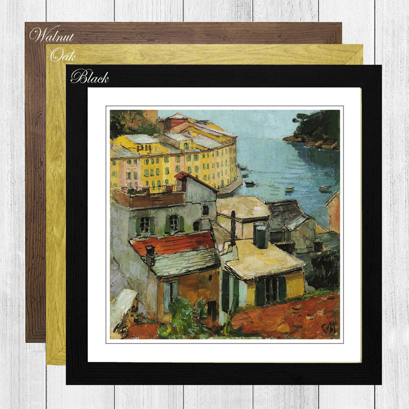 Carl Moll - Single Picture Frame Painting, Black