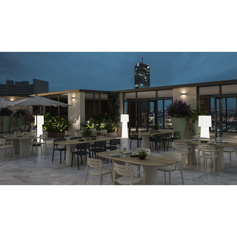 Croisette Outdoor Dining Armchair, Anthracite