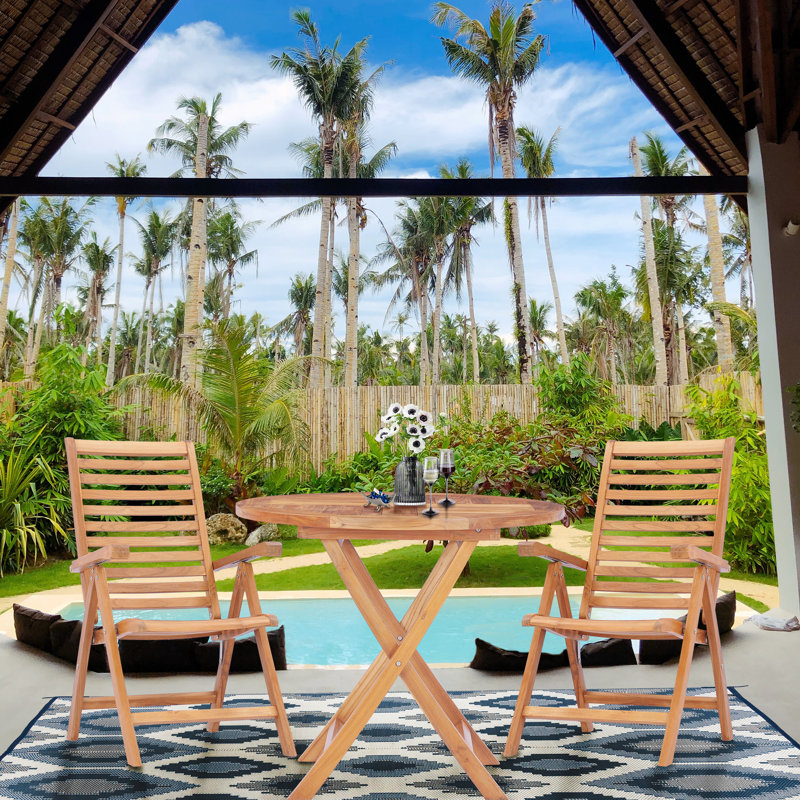Francisco Outdoor Teak Dining Armchair
