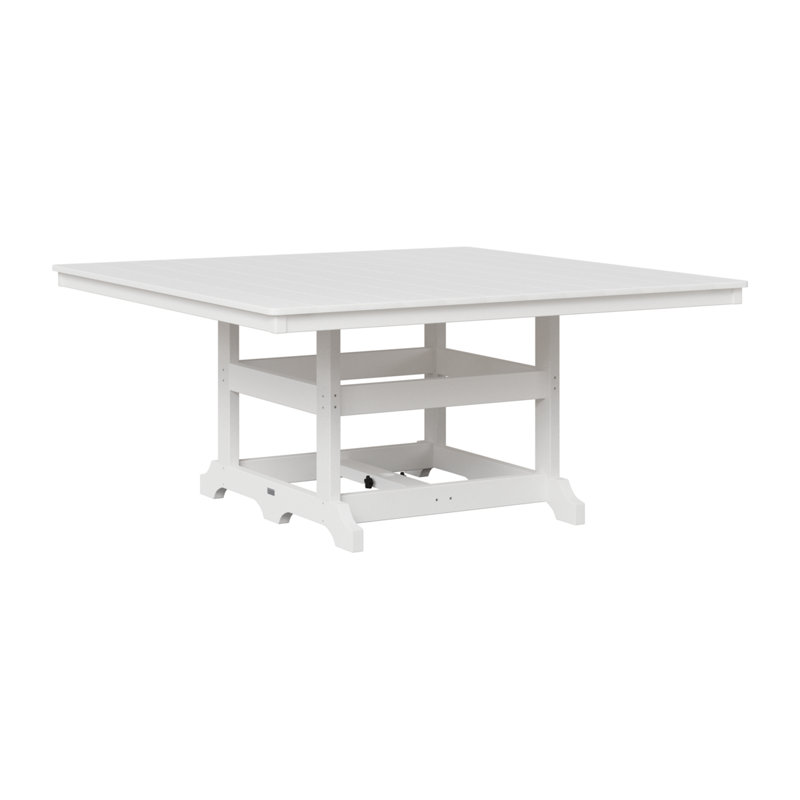 Table de salle à manger Berlin Classic, Blanc, Blanc