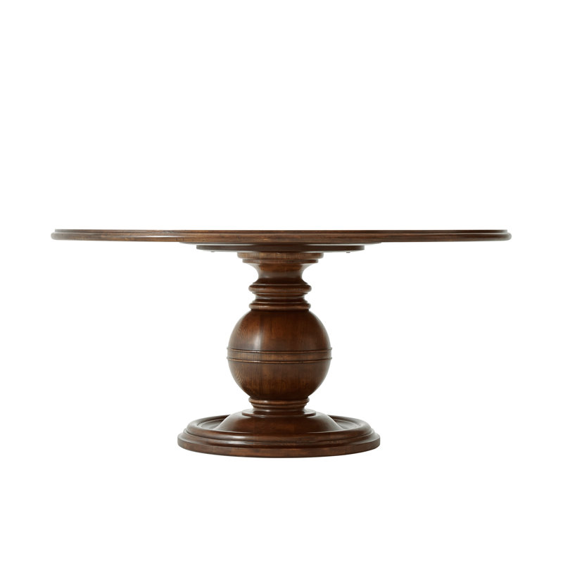 Brooksby Round Mahogany Wood Dining Table
