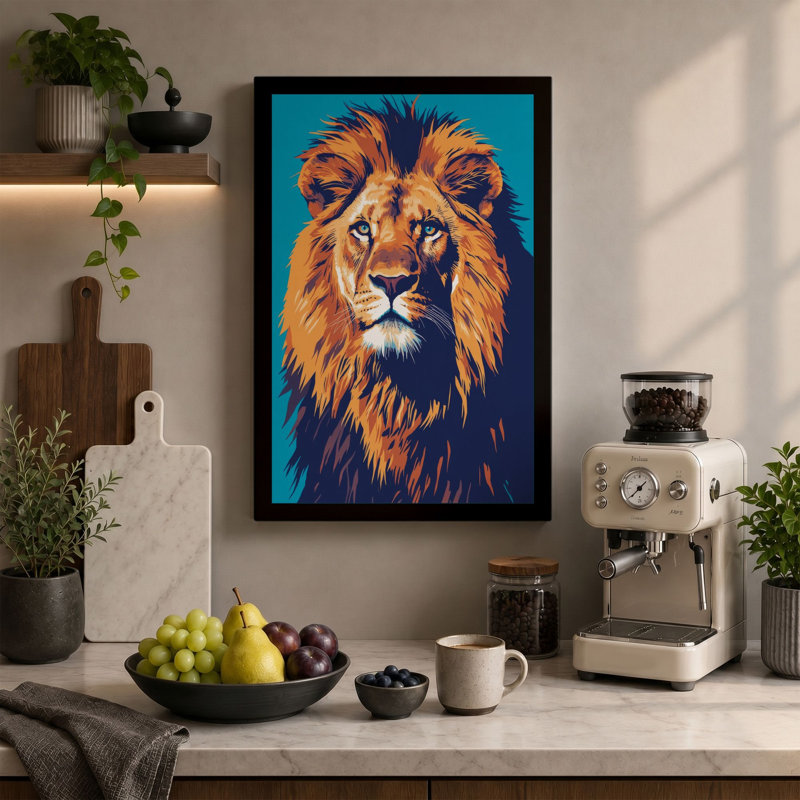 Print, 36x24 - 91.4 x 61.0 cm, Ochre Border