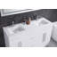 Ensemble de meuble-lavabo double de 60 po OGrady-112769017
