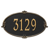 Monte Carlo Personalized Standard 1-Line Wall Address Plaque
