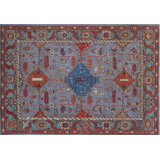 Transitional One-of-a-Kind Rectangle 4' X 5'10" Hand Knotted Area Rug
