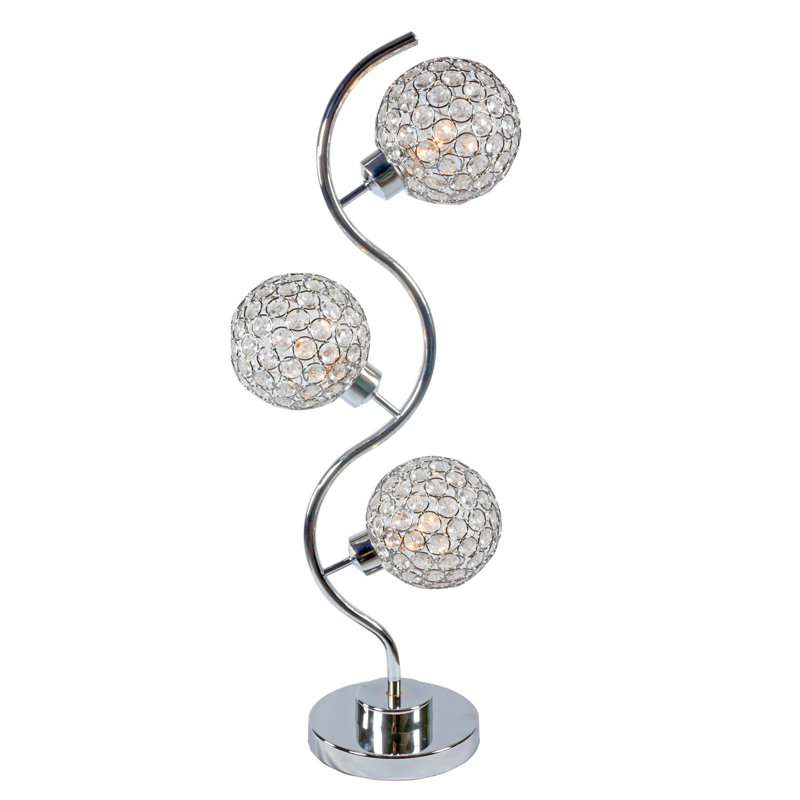 Lampe de table en cristal Elegant