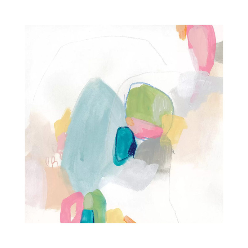 Candy Jacket II by June Erica Vess - Wrapped Canvas Gallery-Wrapped Canvas Giclée, 45.72 cm H x 45.72 cm W