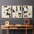 Abstract  Series  CXXV  -Set Of 3 Framed Giclee Prints -Ready to Hang-107251948-107251946