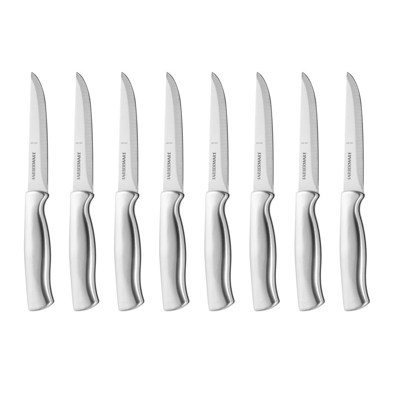Farberware Farberware Edgekeeper 16-Piece Stainless Steel Knife Block Set with Built-In Sharpener