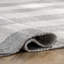Tapis gris / blanc tissé à la main Roban-1065194429