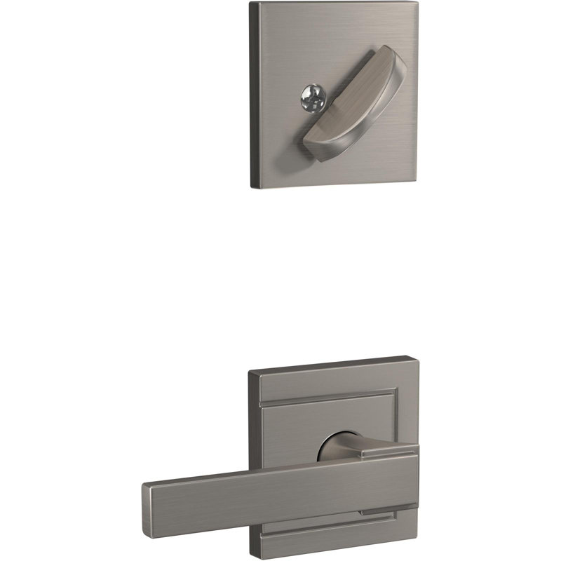 Handleset with Deadbolt and Lever