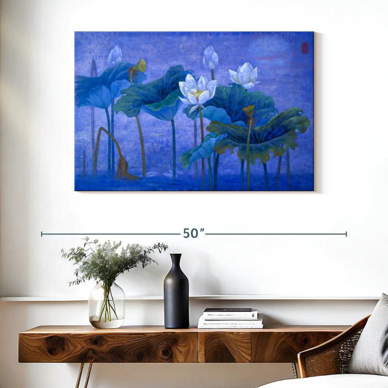 Harnek Misty Summer Night, 26" H x 39" W