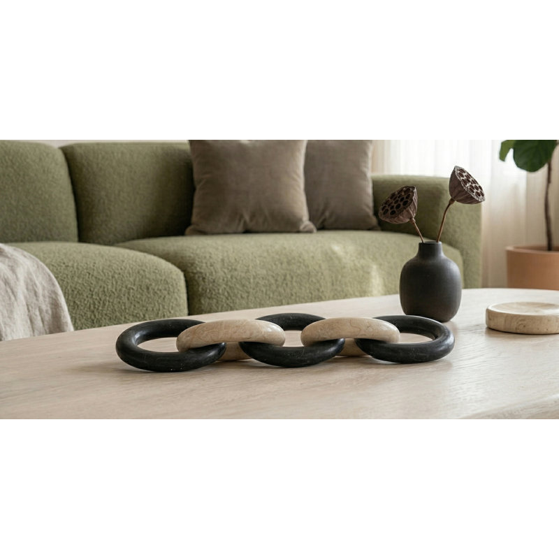 Marble Quad Link Chain, Mixed