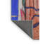 Tapis à motifs vert/bleu/orange zone orange Strouth-1360850666