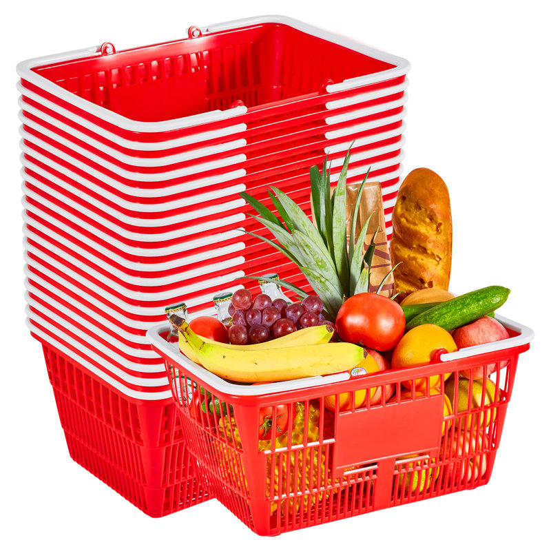Rebrilliant Polyethylene Plastic Shopping Basket