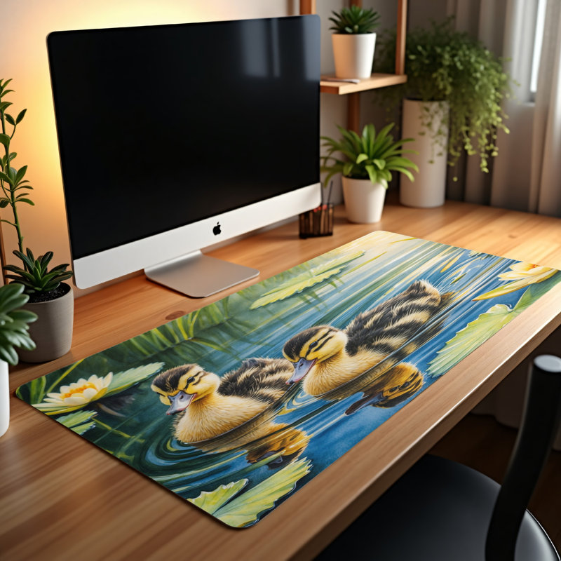 Polyester Desk Pad, 23.6x13.8