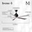 52" Irene 5-Blade Ceiling Fan with Wall Remote-570390765-570390766-570390759