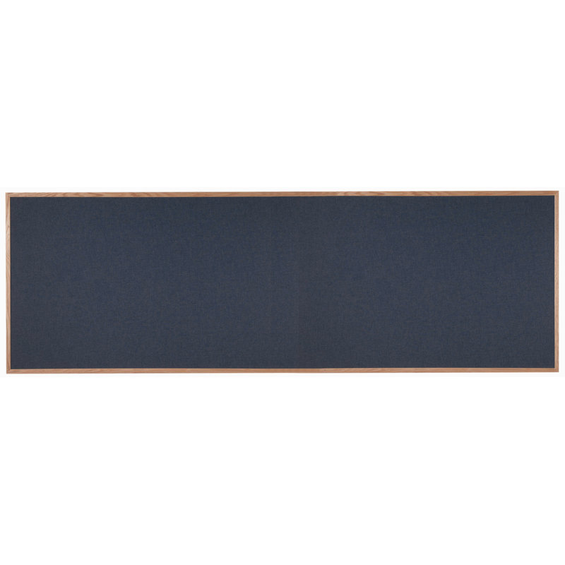 Stillwell Wall Fabric Bulletin Board, 4' H x 12' L