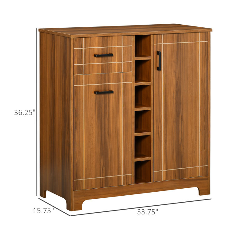 Retro Wine Cabinet For 6 Bottles