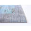 Tapis bleu ciel à transition de couleur 6 pi 6 po x 8 pi 4 po
