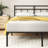Emsworth Metal Bed Frame-1943651131