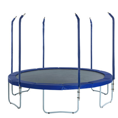 Machrus Upper Bounce 6 Curved Trampoline Safety Enclosure Poles with Hardware
