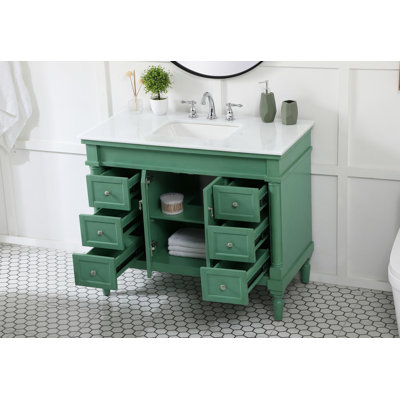Lexington 42'' Single Bathroom Vanity with Top