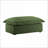 Sofa | Modern Sage Green Chenille | Deep Seat Removable Covers | Family Use | Wood Frame | Black-1255910332