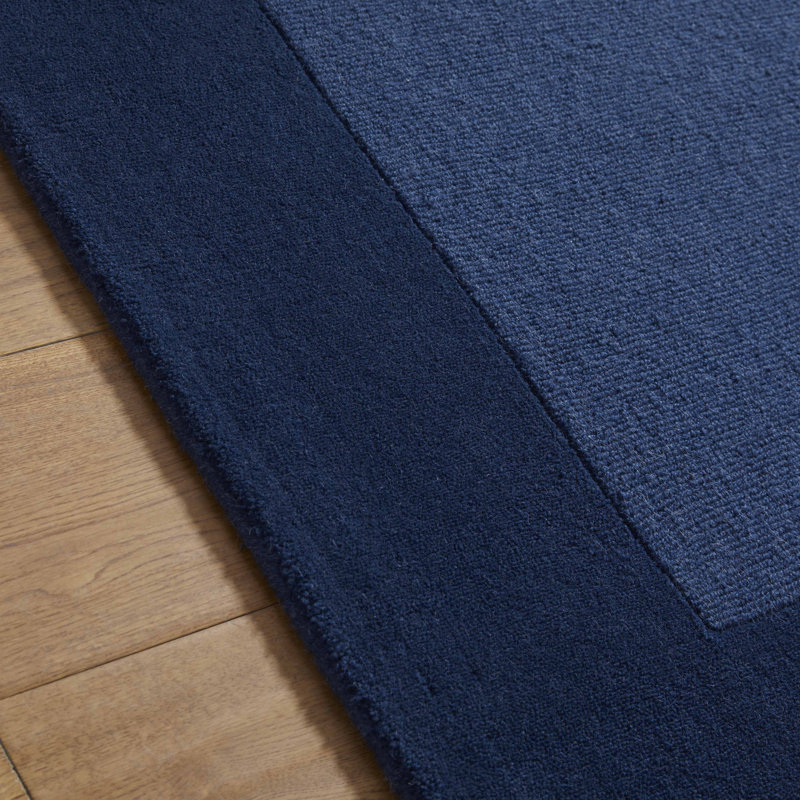 Concho Solid Colour Hand Loomed Area Rug, Runner 60 x 230cm