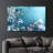 Elegant Tempered Glass Wall Art Painting, 13.8 x 21.7 inches | 100% Tempered Glass, Thickness: 0.16 inches | UV Printed for Vibrant Colors | Perfect for Home Decor, Living Room, & Office Spaces