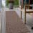 Loreen Washable Houndstooth Indoor / Outdoor Rug-638598300