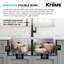 Évier de cuisine en acier inoxydable KRAUS Standart Pro-98155500-98155499