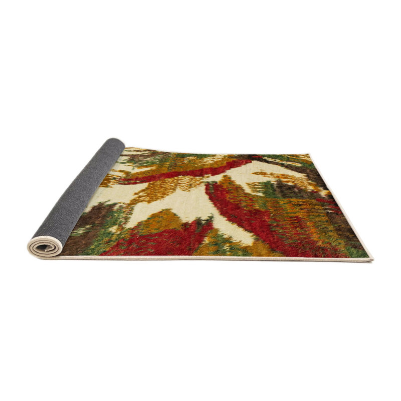 Tapis abstrait moderne 2562, Rond 5 pi