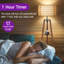 155cm Walnut Tripod Floor Lamp