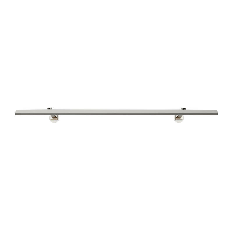 Botto Dimmable LED Wall Mount Picture Light, 1.4" H x 36" W x 9.6" D, Polished Nickel