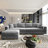 Oversized U-Shaped Sectional Couch with 2 Ottomans-1185180514-1184250914-1184250921