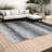 Machine Washable Indoor/Outdoor Chantille ACN2886 Striped Rug-937202510-937202501