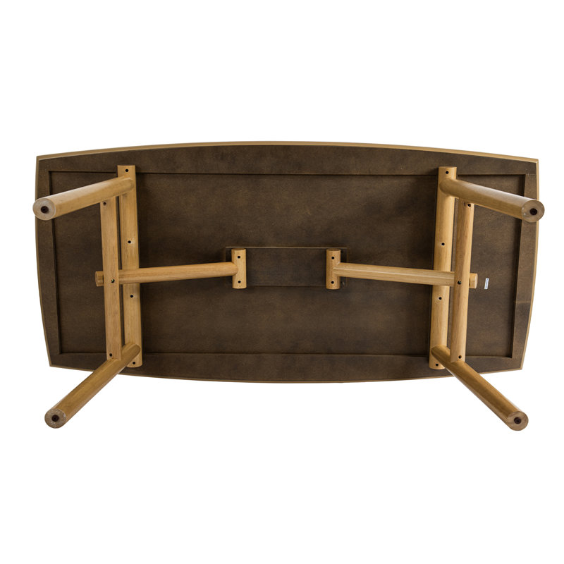 Ensemble de salle à manger Modern Farmhouse - Table en bois massif avec chaises d'appoint en métal - Ensemble de cuisine 5/7 pièces