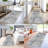 Long Hallway Rug – Non-Slip Washable Kitchen Floor Rug with Rubber Backing, Modern Low Pile Thin Wide Carpet for Bedroom, Entryway Indoor-859324887-844236874
