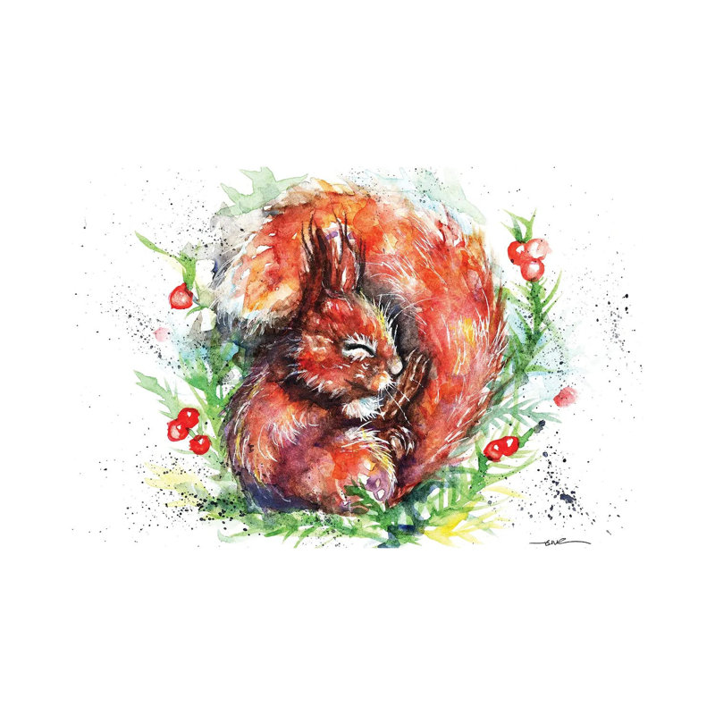 Forty Winks by BebesArts - Gallery-Wrapped Canvas Giclée on Canvas, 66.04 cm H x 45.72 cm W x 3.175 cm D, Wrapped Canvas