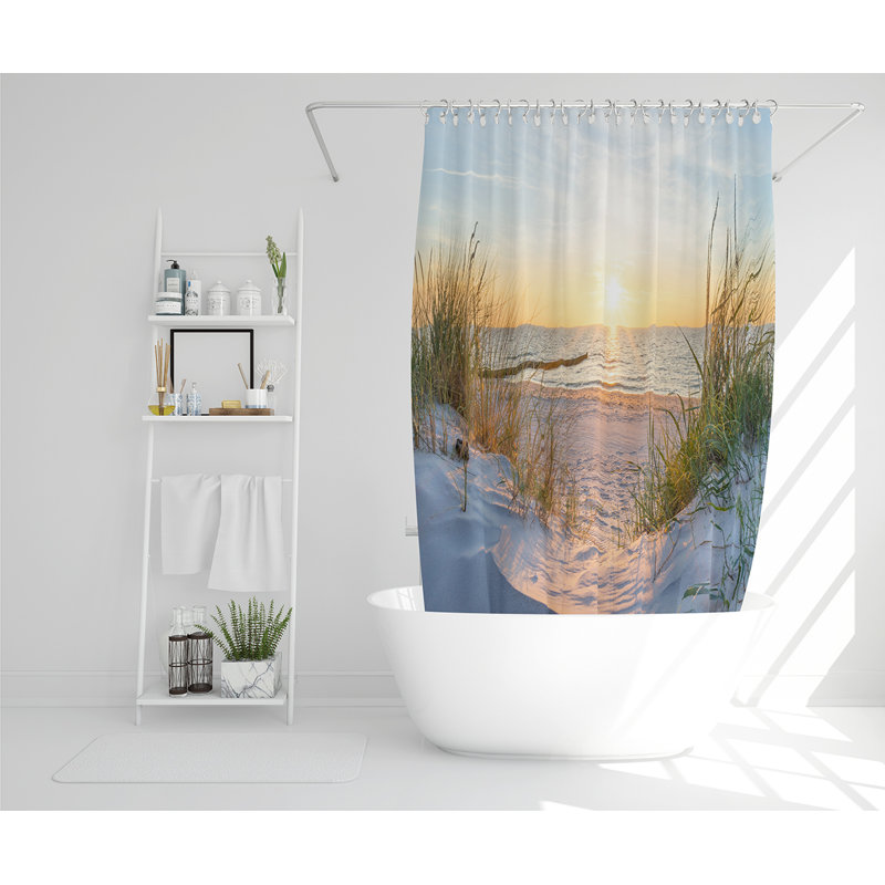Ella-Jay 13 Piece Polyester Shower Curtain Set