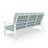 Townsend Metal Outdoor Sofa With Sunbrella Cushion-116233342